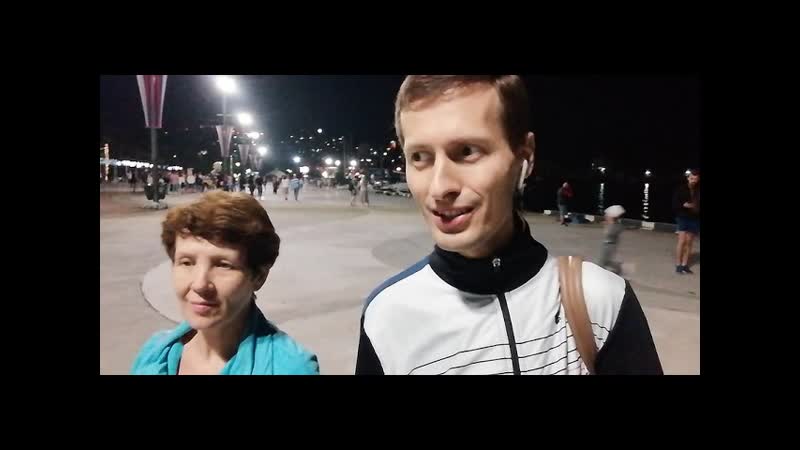 Набережная Ялты и Севастополя, сравнение, впечатления,