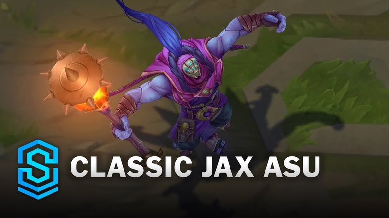 Jax ASU Classic Skin, League of