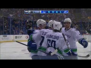 Scottrade Center in uproar after Henrik, Daniel help Canucks tie it up