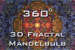 360° Caleidoscope Sirius - Mandelbulb 3D fractal 4K Ultra HD