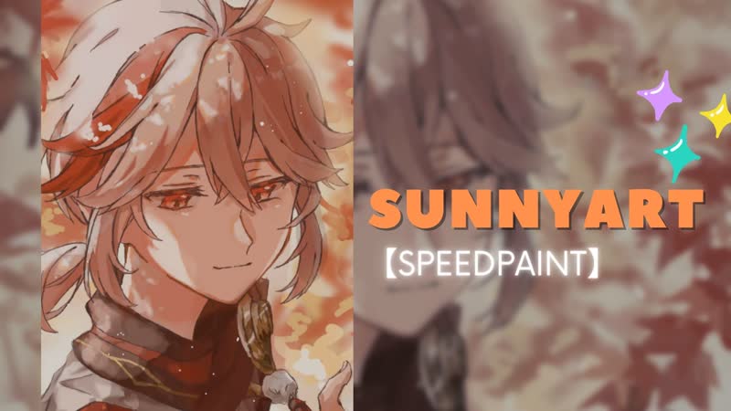 SPEEDPAINT Kazuha ( Genshin
