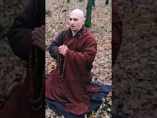 Nembutsu recitation (Amidaji style) in the forest