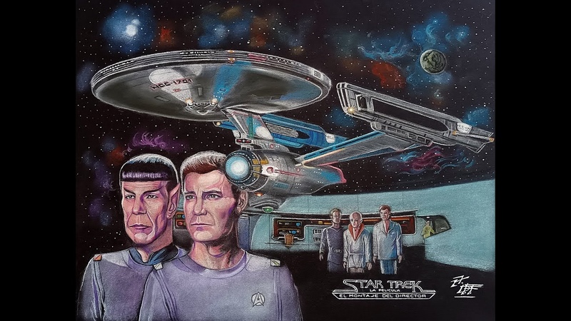 STAR TREK; LA PELÍ CULA de Robert Wise (1979 2023) Ilustración de David