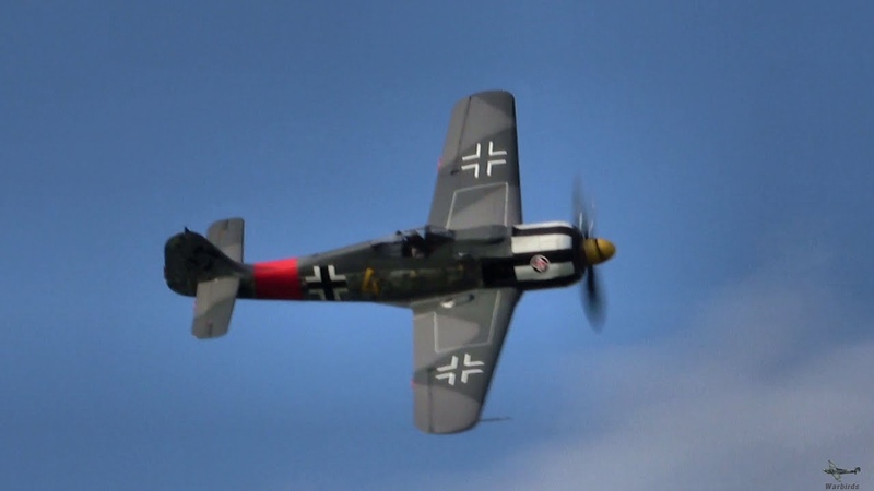 Maiden flight on the Focke Wulf 190 A8 at