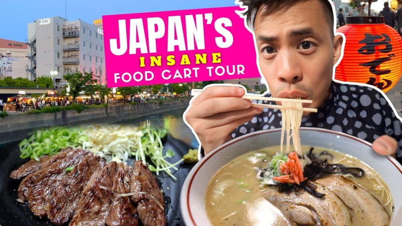 Insane Japanese Yatai Food Cart Tour