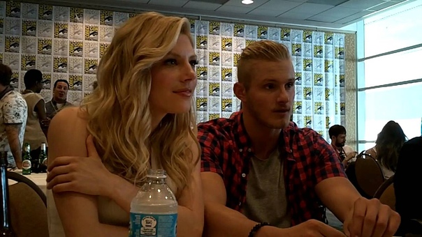 Comic Con 2014: Vikings Katheryn Winnick and Alexander Ludwig Discuss Season