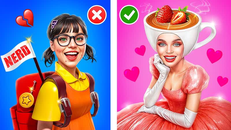 Как стать Балериной Капучино в тюрьме От Куклы из Игры в