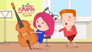 Smarta auf Deutsch.  Smarta geht in die Musikschule. Zeichentrickfilm fr Kinder