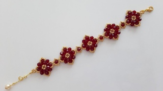 Kolay ve k Kristal Bileklik Yapm || Easy and Elegant Bracelet Making #Tutorial #DIY
